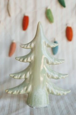 CREATIVE CO OP Home STONEWARE REACTIVE GLAZE TREE DECOR