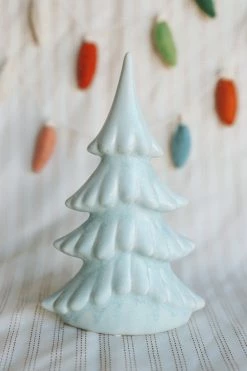CREATIVE CO OP Home STONEWARE REACTIVE GLAZE TREE DECOR
