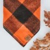 THE FOGGY DOG FLANNEL DOG BANDANA