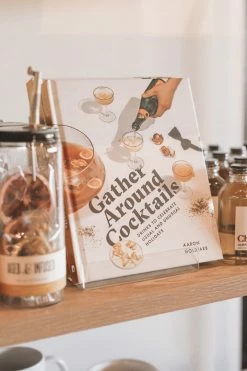 W&P GATHER AROUND COCKTAILS BOOK Kitchen + Hosting