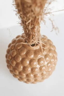 BLOOMINGVILLE EMBOSSED HOBNAIL VASE