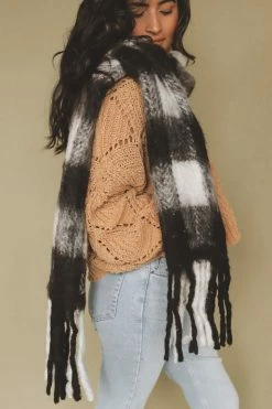 PANACHE ACCESSORIES ASHLAND PLAID SCARF