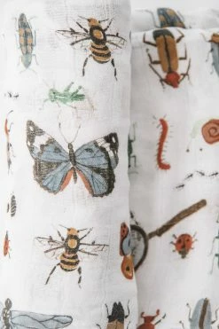 LITTLE UNICORN DELUXE MUSLIN SWADDLE BLANKET · BUGS