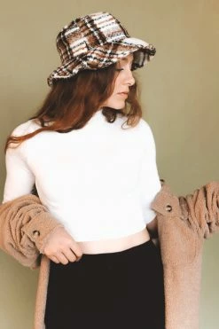 HEART & HIPS AYLA MOCK NECK TOP Tops