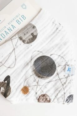 LITTLE UNICORN REVERSIBLE BANDANA BIB · PLANETARY Baby + Kids