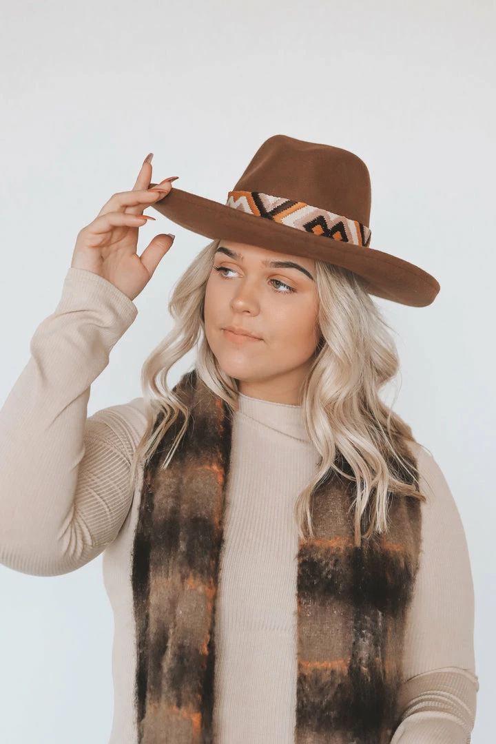 OLIVE & PIQUE ACCESSORIES BENJI WOOL RANCHER HAT · COGNAC 4 OLIVE & PIQUE ACCESSORIES BENJI WOOL RANCHER HAT · COGNAC