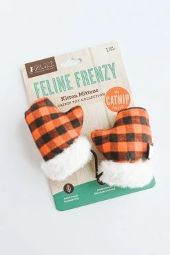 P.L.A.Y. PET LIFESTYLE & YOU KITTEN MITTENS CAT TOY SET For Pets