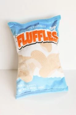 P.L.A.Y. PET LIFESTYLE & YOU FLUFFLES CHIP BAG DOG TOY