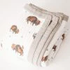LITTLE UNICORN Baby + Kids COTTON MUSLIN QUILT · BISON