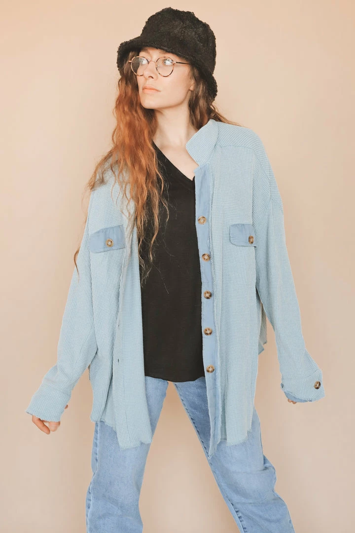 BIBI BEST DAY EVER SHACKET Tops 5 BIBI BEST DAY EVER SHACKET Tops