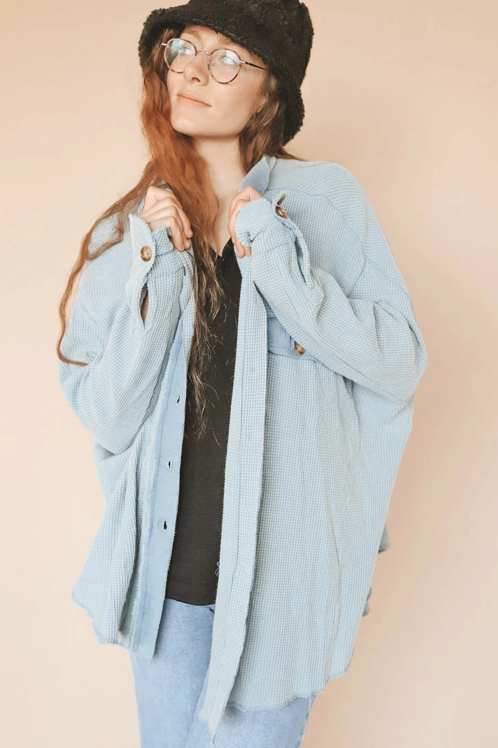 BIBI BEST DAY EVER SHACKET Tops 4 BIBI BEST DAY EVER SHACKET Tops