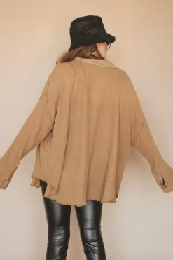 BIBI BEST DAY EVER SHACKET Tops 21 BIBI BEST DAY EVER SHACKET Tops