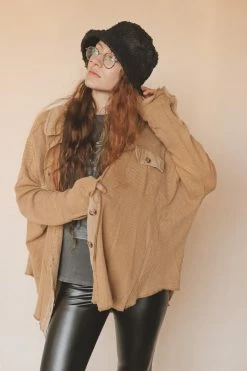 BIBI BEST DAY EVER SHACKET Tops 18 BIBI BEST DAY EVER SHACKET Tops