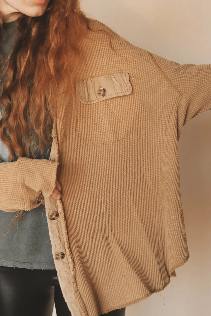 BIBI BEST DAY EVER SHACKET Tops 10 BIBI BEST DAY EVER SHACKET Tops