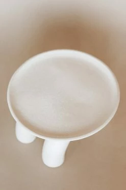 ACCENT DECOR Home ECHO FOOTED SAUCER