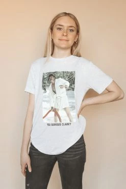 CHARLIE SOUTHERN Tops YOU SERIOUS CLARK TEE