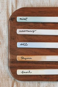 ACCENT DECOR WATERCOLOR HERB MARKERS Home