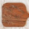 ACCENT DECOR GOLD WIRE HERB MARKERS