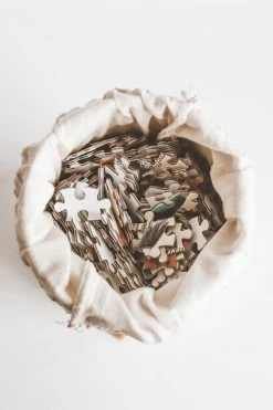 CAVALLINI PAPERS & CO. LIFESTYLE WILDFLOWERS VINTAGE PUZZLE