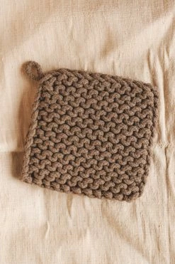 CREATIVE CO OP Home SQUARE CROCHET POTHOLDER
