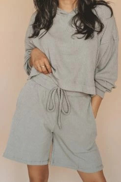 MONO B CHILL DRAWSTRING SHORTS