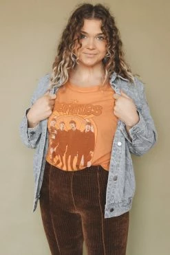 JUNK FOOD Tees THE BEATLES FOLLOW THE SUN TEE 7 JUNK FOOD Tees THE BEATLES FOLLOW THE SUN TEE