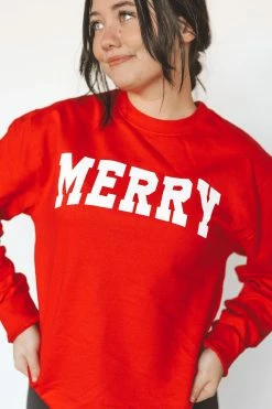 HumanKIND MERRY CREWNECK