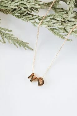 LARISSA LODEN 24K GOLD ND CHARM NECKLACE