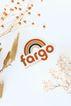 ACME LOCAL LIFESTYLE FARGO RETRO RAINBOW STICKER