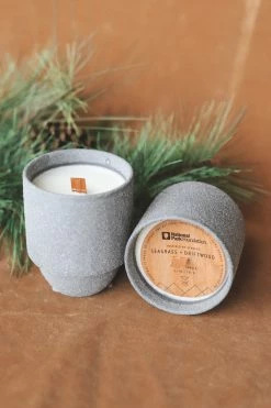 PADDYWAX ACADIA NATIONAL PARK CERAMIC CANDLE · SEAGRASS + DRIFTWOOD Home
