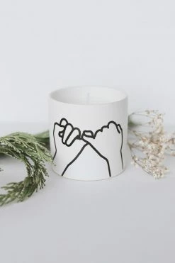 PADDYWAX IMPRESSIONS PINKY PROMISE CANDLE · WILD FIG + CEDAR Home