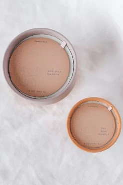 PADDYWAX ORANGE + PURPLE COLOR BLOCK CANDLE · VIOLET VANILLA Home