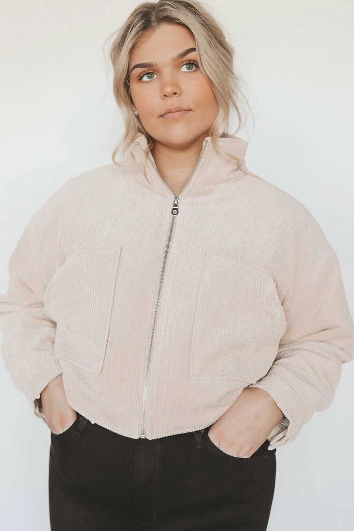 MISS LOVE COLTYN CORDUROY JACKET Jackets + Button-ups 3 MISS LOVE COLTYN CORDUROY JACKET Jackets + Button-ups