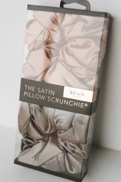 KITSCH SATIN PILLOW SCRUNCHIE SET ACCESSORIES