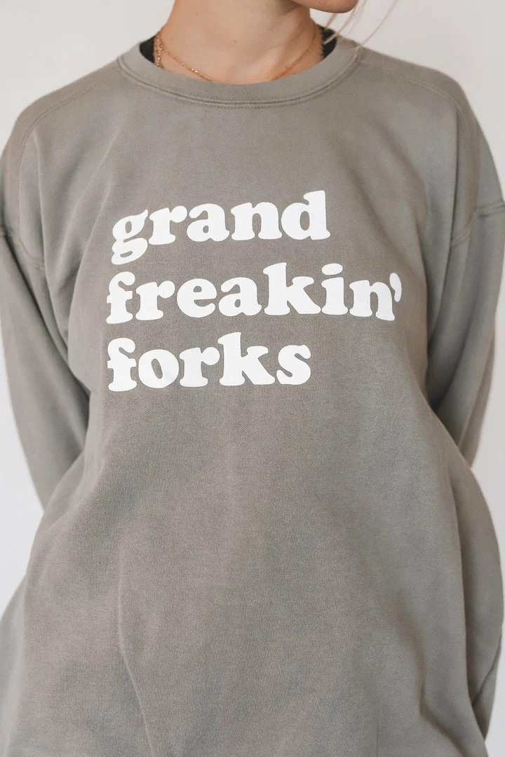 HumanKIND GRAND FREAKIN' FORKS CREWNECK Crewneck Sweatshirts 6 HumanKIND GRAND FREAKIN' FORKS CREWNECK Crewneck Sweatshirts