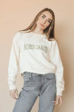 HumanKIND ND ARCH EMBROIDERED CREWNECK