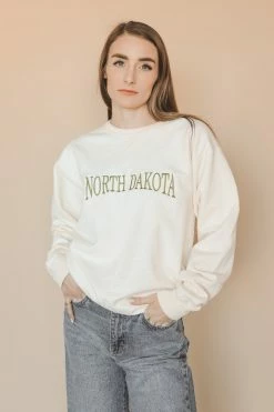 HumanKIND ND ARCH EMBROIDERED CREWNECK