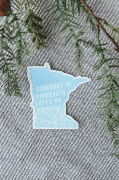 Kittsona Store Online 17 STICKER MULE SOMEBODY IN MN STICKER 路 BLUE