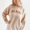 HumanKIND Tops DOG MAMA BURNOUT CREWNECK