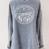 HumanKIND MN SEAL BURNOUT CREWNECK Tops