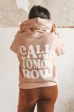 HumanKIND Company Hoodies CALL ME TOMORROW HOODIE