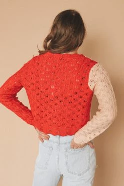 LUSH Tops KRISTINE CARDIGAN