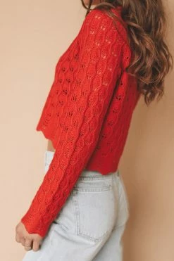 LUSH Tops KRISTINE CARDIGAN