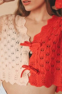 LUSH Tops KRISTINE CARDIGAN