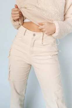 LE LIS HAYLEE CARGO PANTS Bottoms