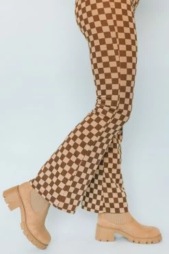 MISS LOVE SQUARED AWAY KNIT PANTS