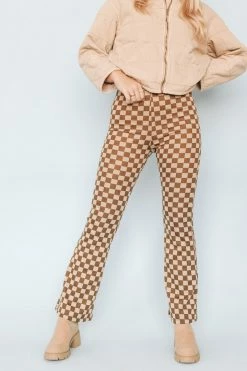 MISS LOVE SQUARED AWAY KNIT PANTS