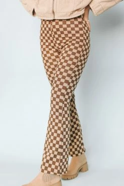 MISS LOVE SQUARED AWAY KNIT PANTS