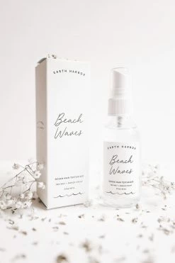 EARTH HARBOR NATURALS BEACH WAVES HAIR TEXTURIZER · SEA SALT + MANGO