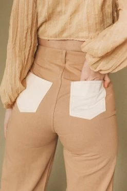 LE LIS KAYLA COLOR BLOCK PANTS Bottoms 10 LE LIS KAYLA COLOR BLOCK PANTS Bottoms